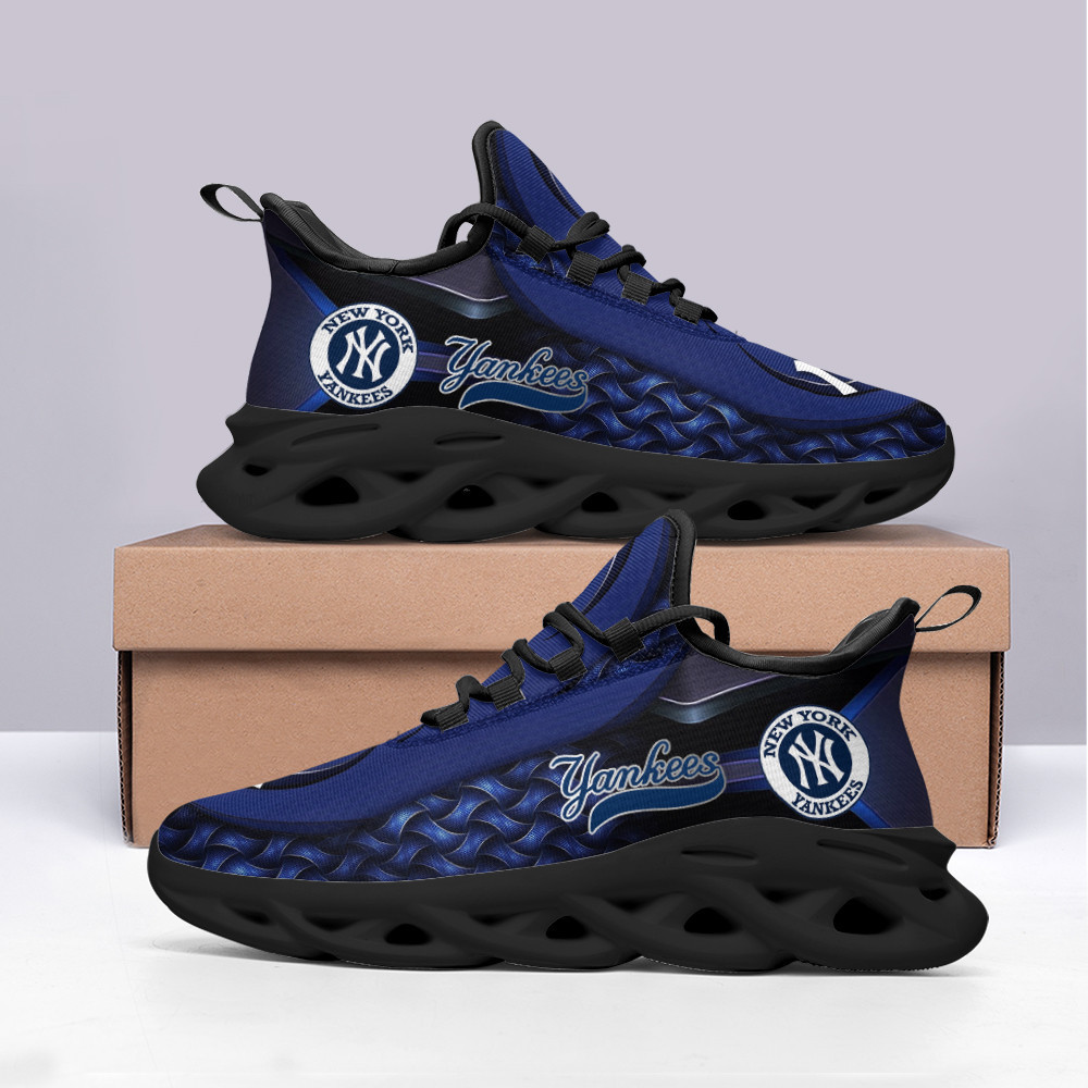 New York Yankees Max Soul Shoes Sneakers For Men And Women Calebmatthewhans
