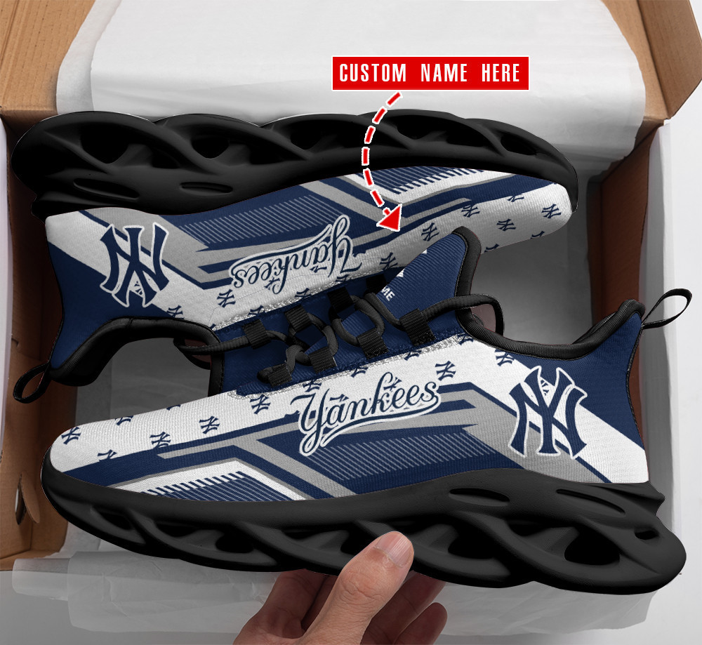 New York Yankees NFL Max Soul Shoes Sneakers For Men And Women Calebmatthewhans