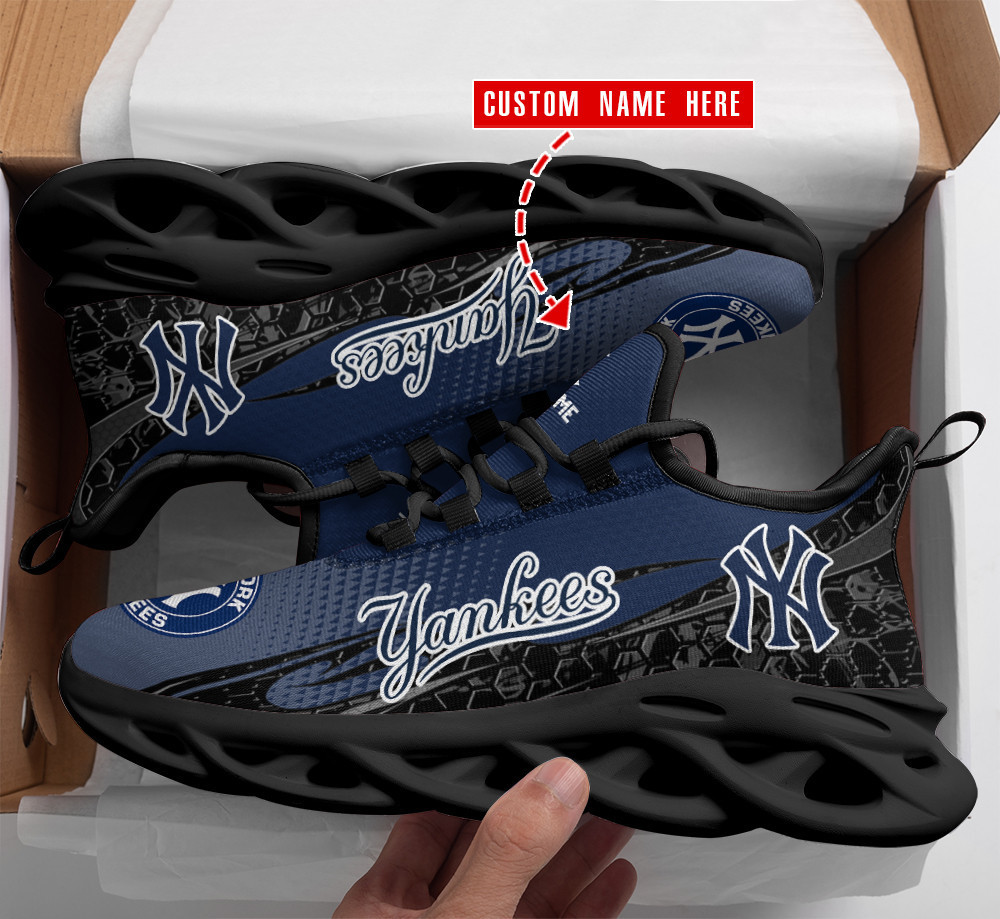 New York Yankees NFL Max Soul Shoes Sneakers For Men And Women Calebmatthewhans