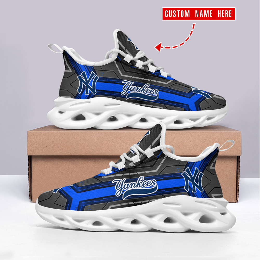 New York Yankees NFL Max Soul Shoes Sneakers For Men And Women Calebmatthewhans