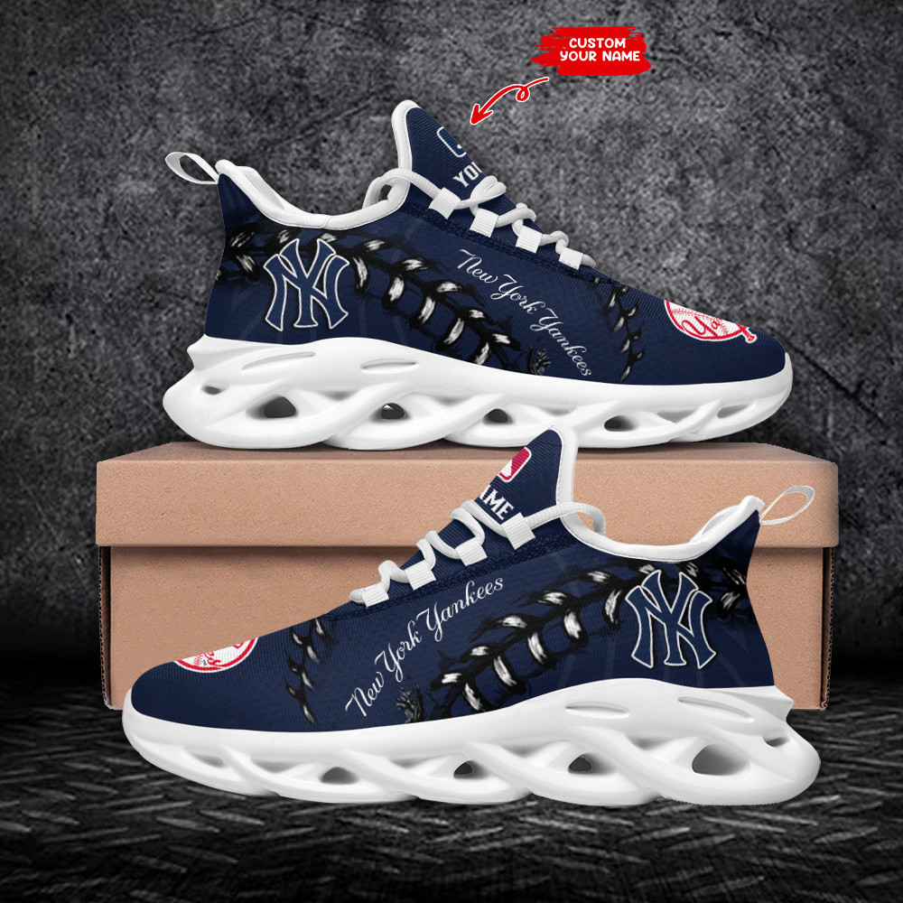New York Yankees NFL Max Soul Shoes Sneakers For Men And Women Calebmatthewhans