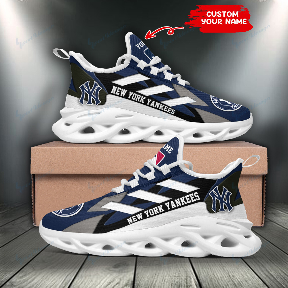 New York Yankees NFL Max Soul Shoes Sneakers For Men And Women Calebmatthewhans