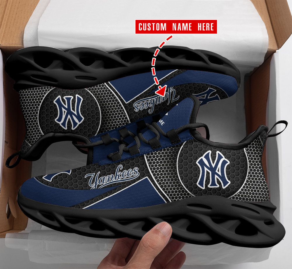 New York Yankees NFL Max Soul Shoes Sneakers For Men And Women Calebmatthewhans