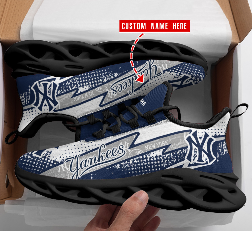 New York Yankees NFL Max Soul Shoes Sneakers For Men And Women Calebmatthewhans