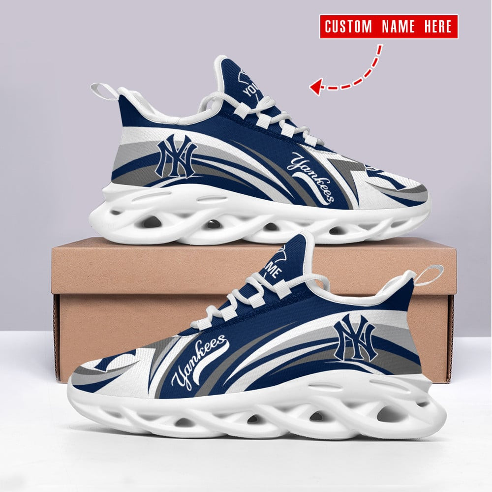 New York Yankees NFL Max Soul Shoes Sneakers For Men And Women Calebmatthewhans