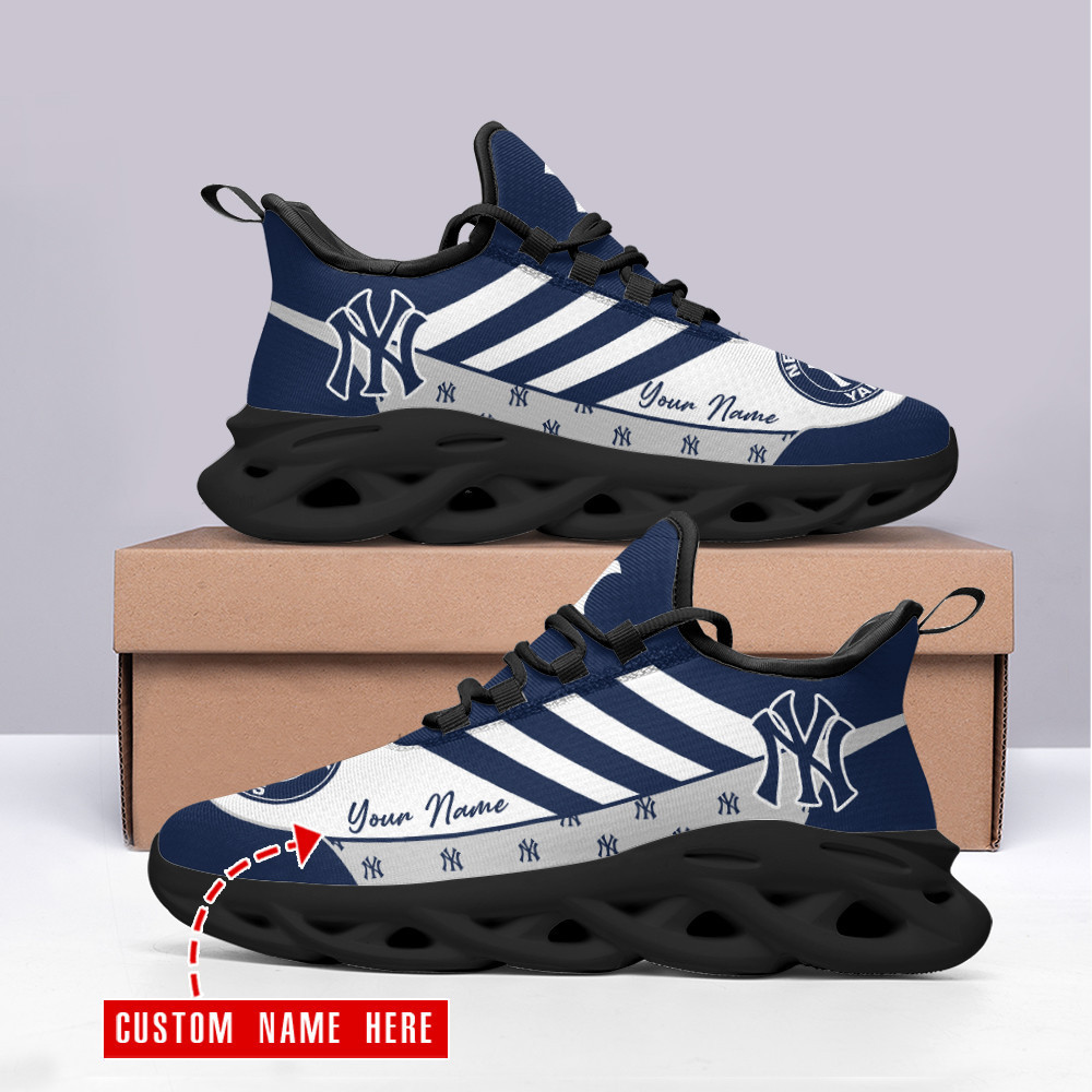 New York Yankees NFL Max Soul Shoes Sneakers For Men And Women Calebmatthewhans