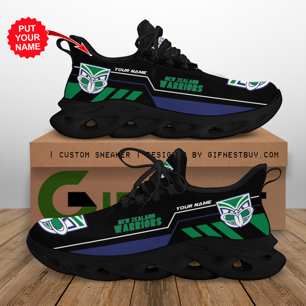 New Zealand Warriors Max Soul Shoes Sneakers For Men And Women Calebmatthewhans