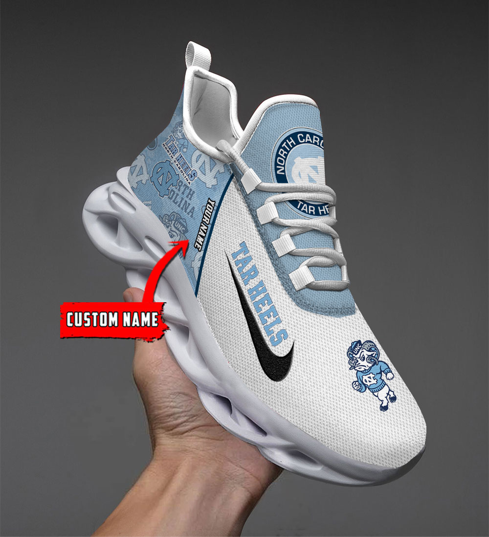 North Carolina Tar Heels Max Soul Shoes Sneakers For Men And Women Calebmatthewhans