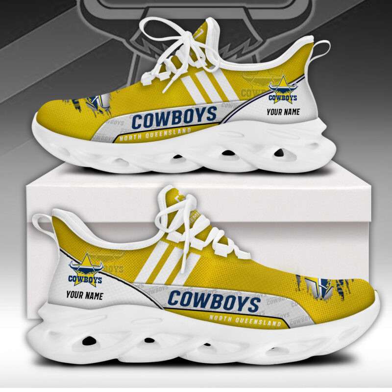 North Queensland Cowboys Max Soul Shoes Sneakers For Men And Women Calebmatthewhans
