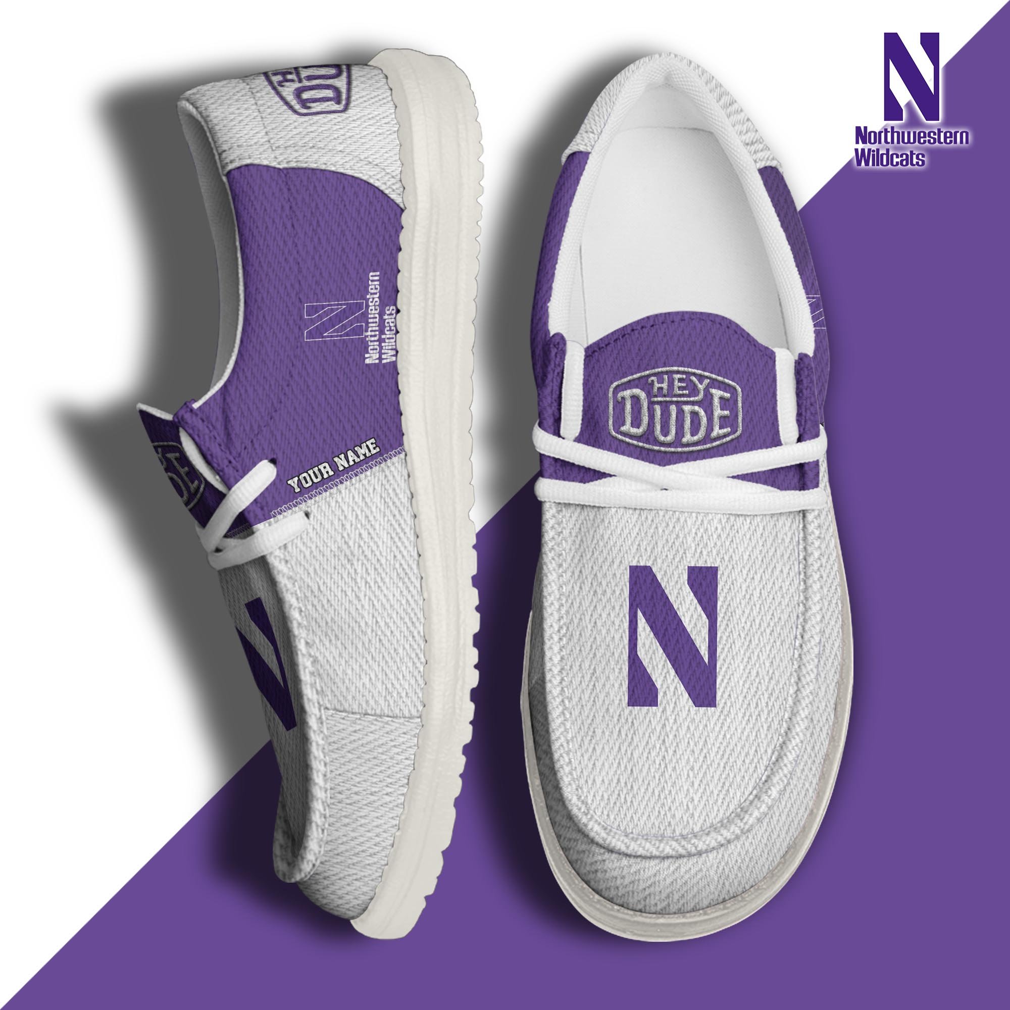 Northern Illinois Huskies Personalized Hey Dude Shoes For Men And Women Calebmatthewhans