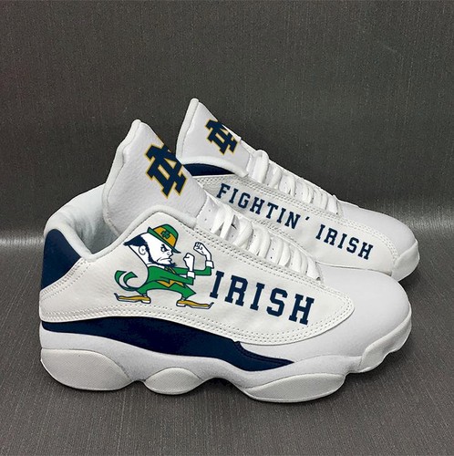 Notre Dame Fighting Irish AJ13 Sneakers Shoes For Men And Women Calebmatthewhans