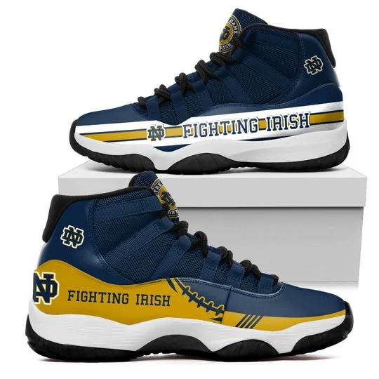 Notre Dame Fighting Irish AJ13 Sneakers Shoes For Men And Women Calebmatthewhans