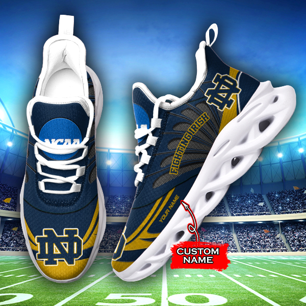 Notre Dame Fighting Irish NCAA Max Soul Shoes Sneakers For Men And Women Calebmatthewhans