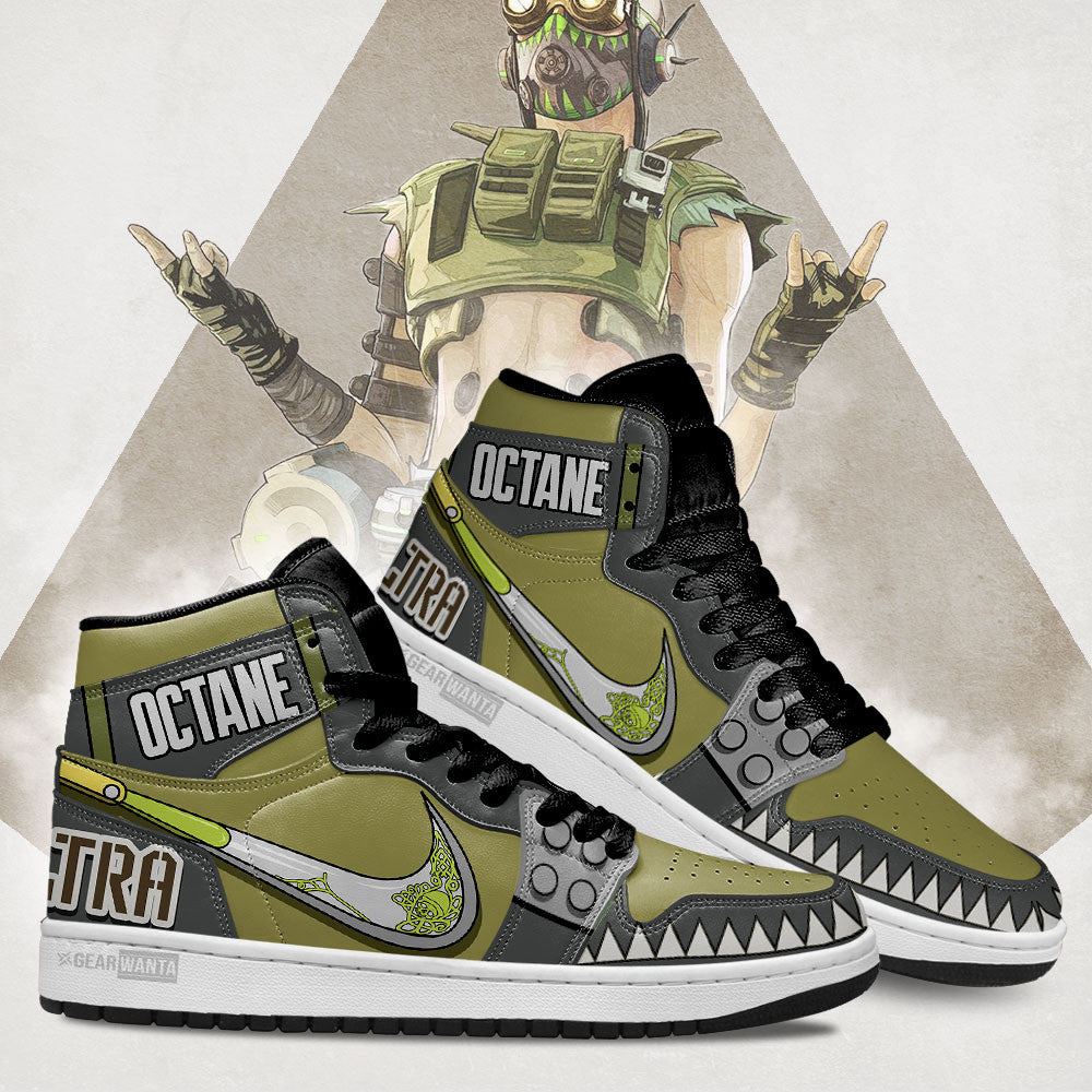 Octane Apex AJ1 High Sneakers Shoes For Men And Women Calebmatthewhans