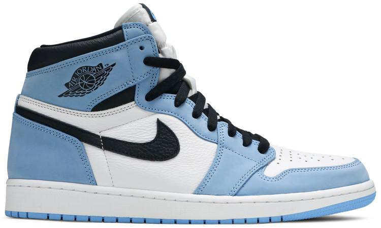 Og University Blue AJ1 High Sneakers Shoes For Men And Women Calebmatthewhans