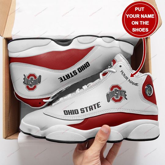 Ohio State Buckeyes AJ13 Sneakers Shoes For Men And Women Calebmatthewhans