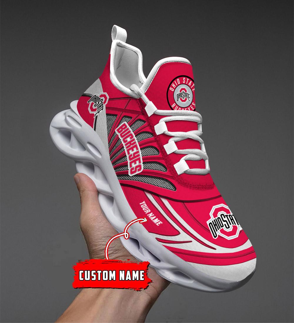 Ohio State Buckeyes Max Soul Shoes Sneakers For Men And Women Calebmatthewhans