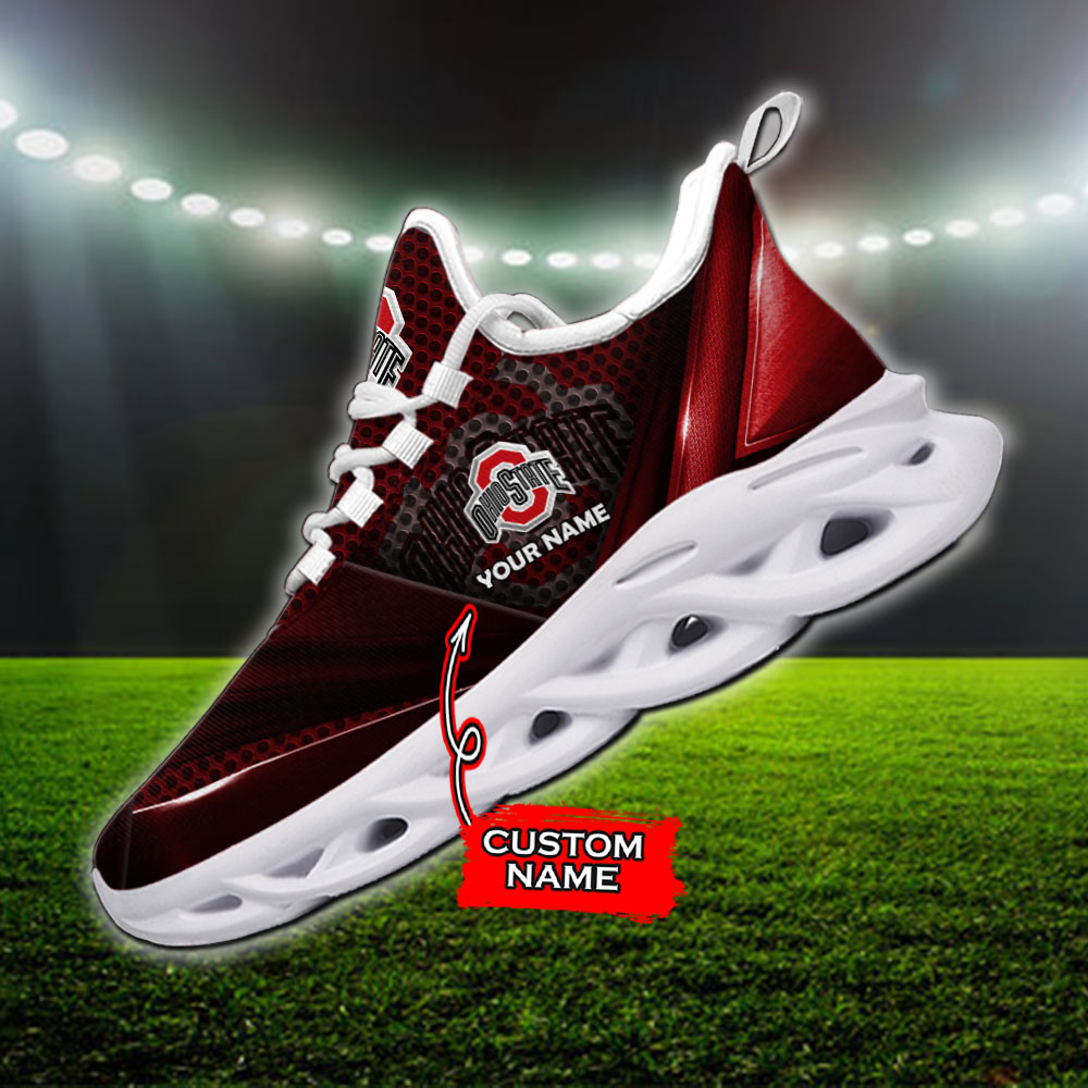 Ohio State Buckeyes NCAA Max Soul Shoes Sneakers For Men And Women Calebmatthewhans