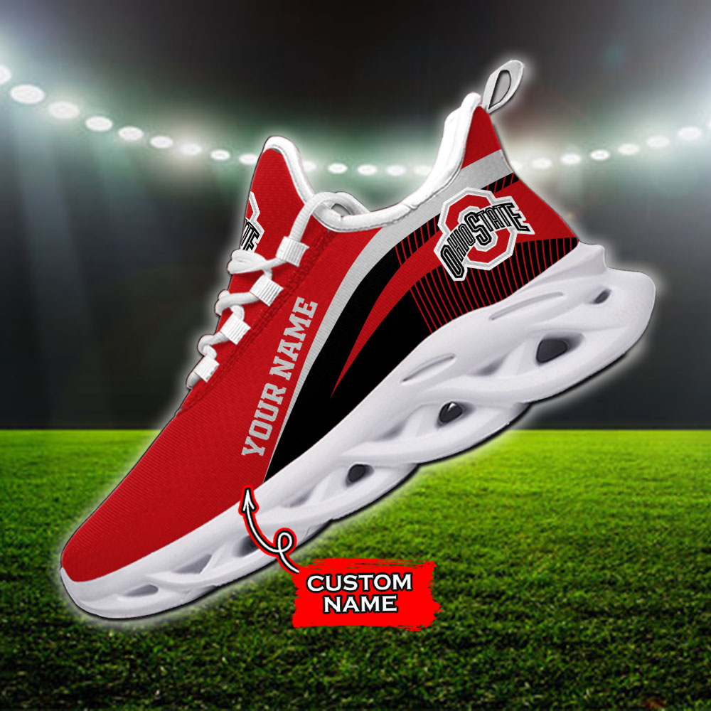 Ohio State Buckeyes NCAA Max Soul Shoes Sneakers For Men And Women Calebmatthewhans