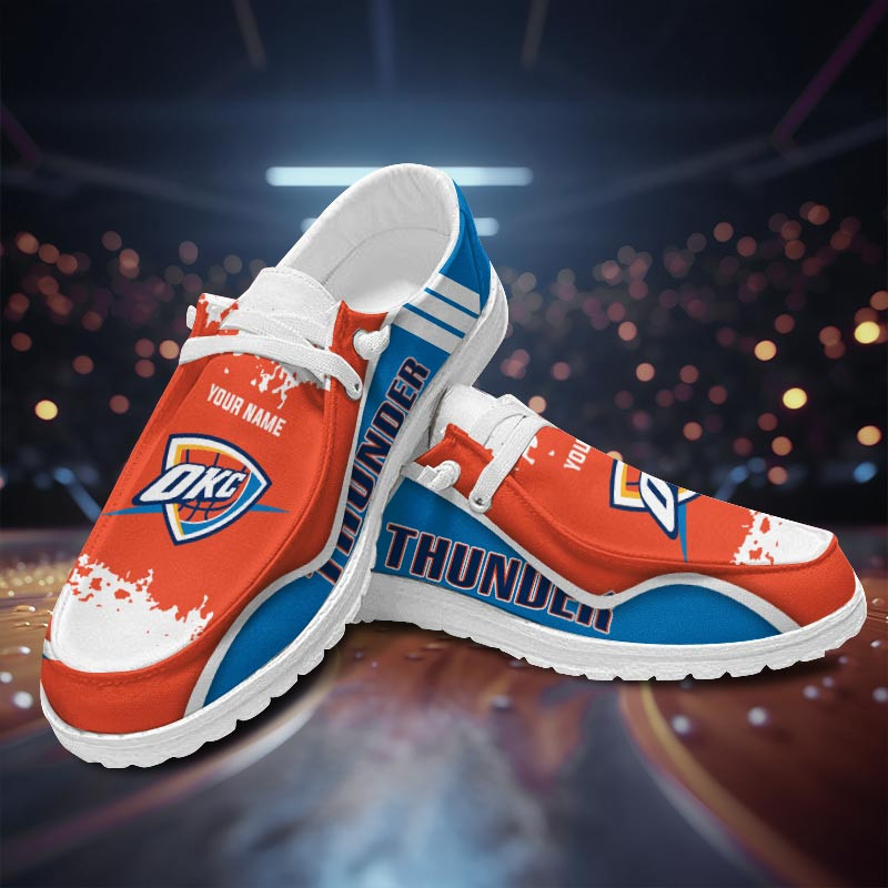 Oklahoma City Thunders Hey Dude Shoes For Men And Women Calebmatthewhans