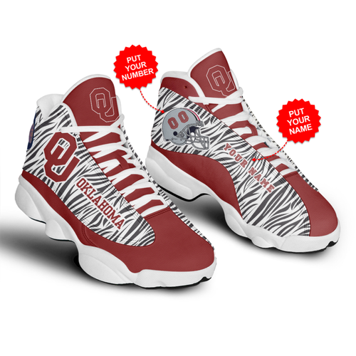 Oklahoma Sooners AJ13 Sneakers Shoes For Men And Women Calebmatthewhans