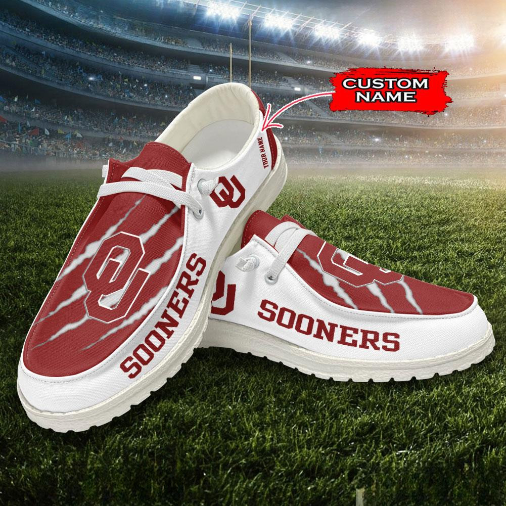 Oklahoma Sooners Hey Dude Shoes For Men And Women Calebmatthewhans