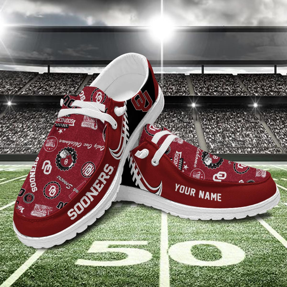 Oklahoma Sooners Hey Dude Shoes For Men And Women Calebmatthewhans