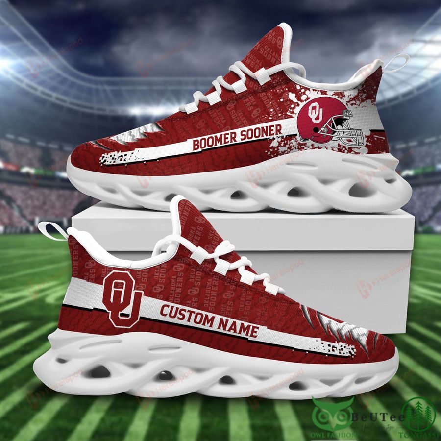 Oklahoma Sooners Max Soul Shoes Sneakers For Men And Women Calebmatthewhans