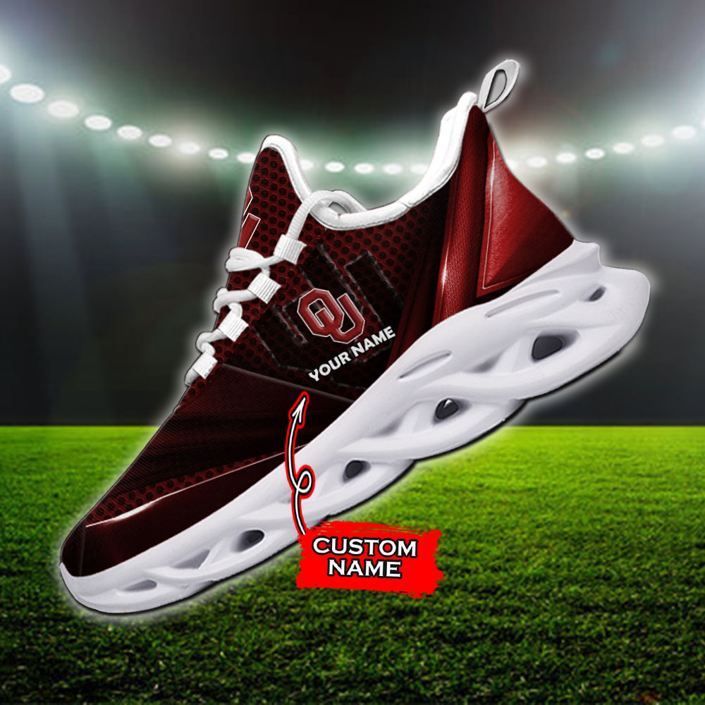Oklahoma Sooners NCAA Max Soul Shoes Sneakers For Men And Women Calebmatthewhans