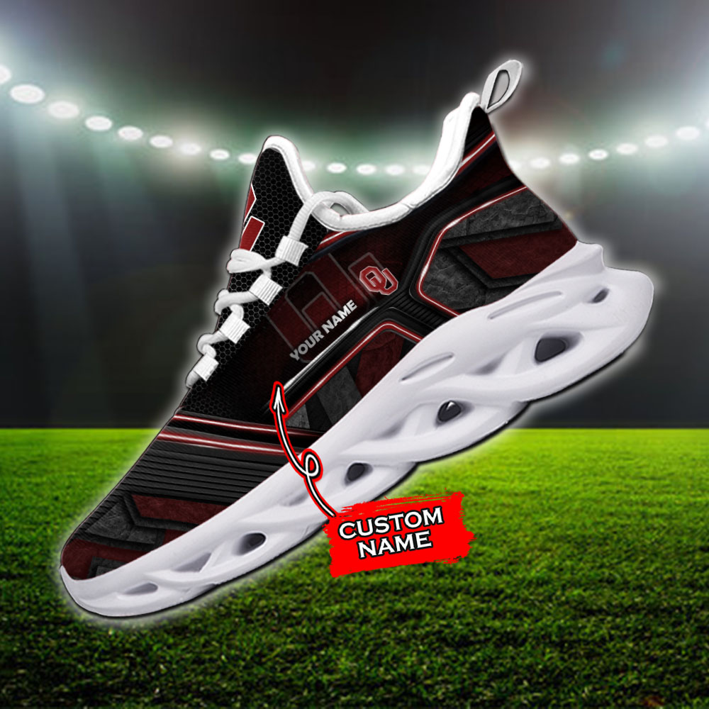 Oklahoma Sooners NCAA Max Soul Shoes Sneakers For Men And Women Calebmatthewhans