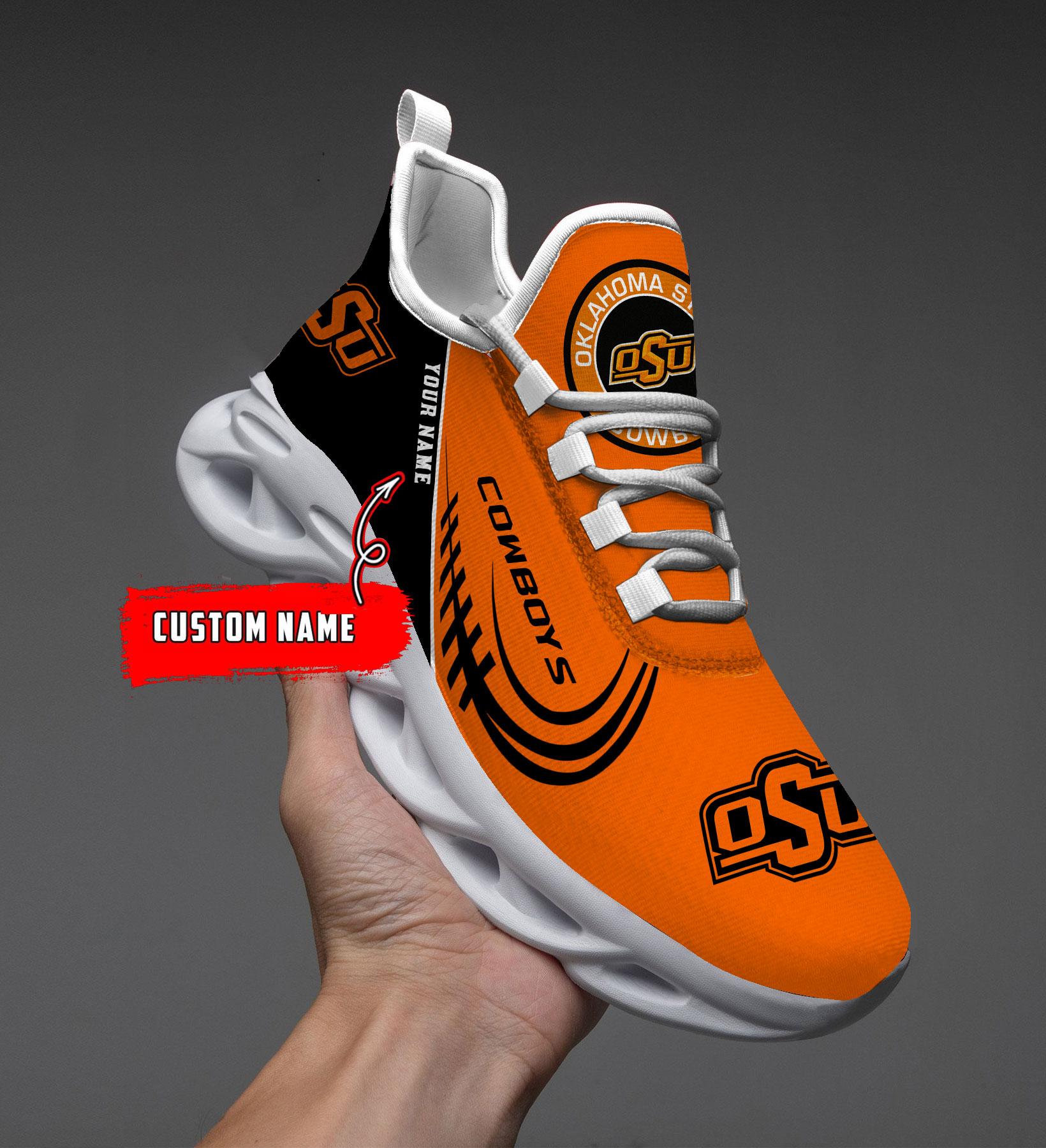 Oklahoma State Cowboys Max Soul Shoes Sneakers For Men And Women Calebmatthewhans