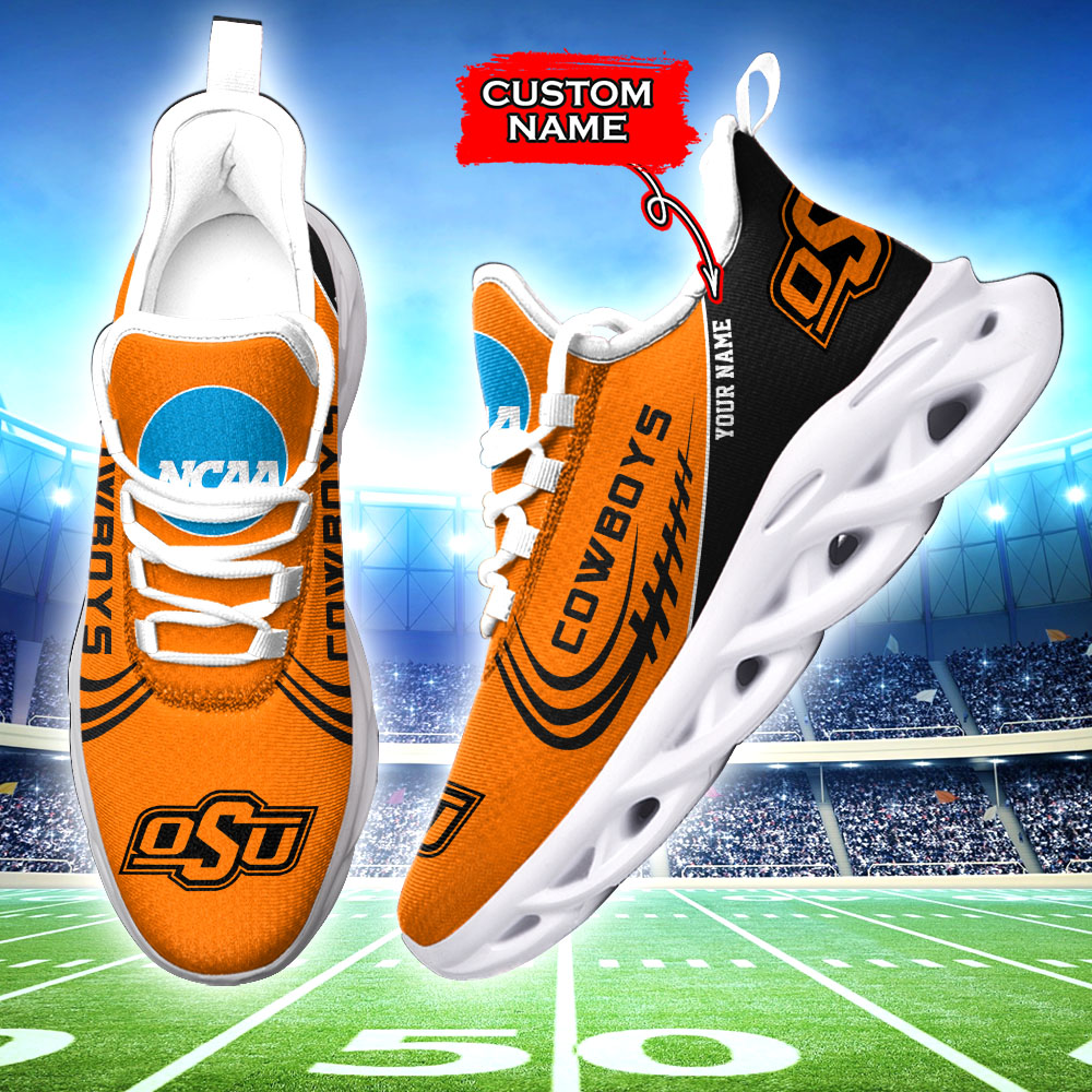 Oklahoma State Cowboys NCAA Max Soul Shoes Sneakers For Men And Women Calebmatthewhans