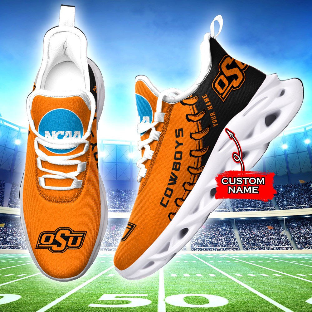 Oklahoma State Cowboys NCAA Max Soul Shoes Sneakers For Men And Women Calebmatthewhans