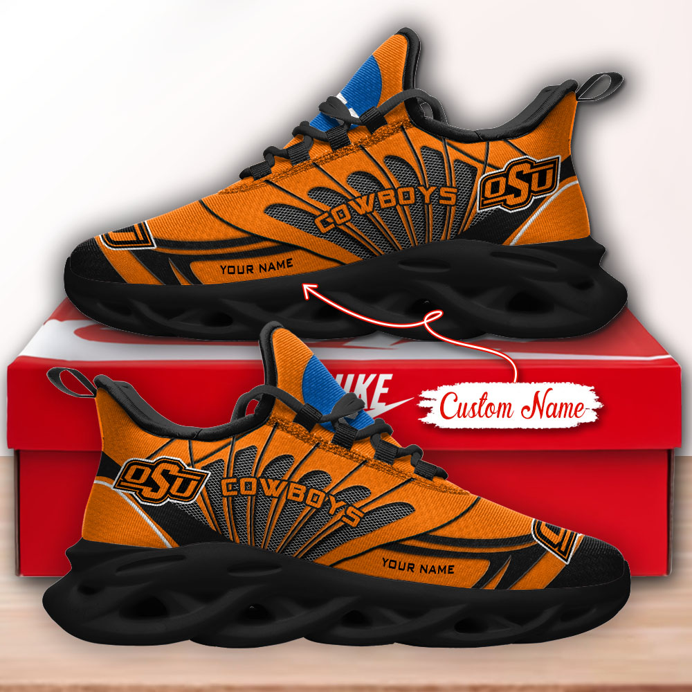 Oklahoma State Cowboys NCAA Max Soul Shoes Sneakers For Men And Women Calebmatthewhans