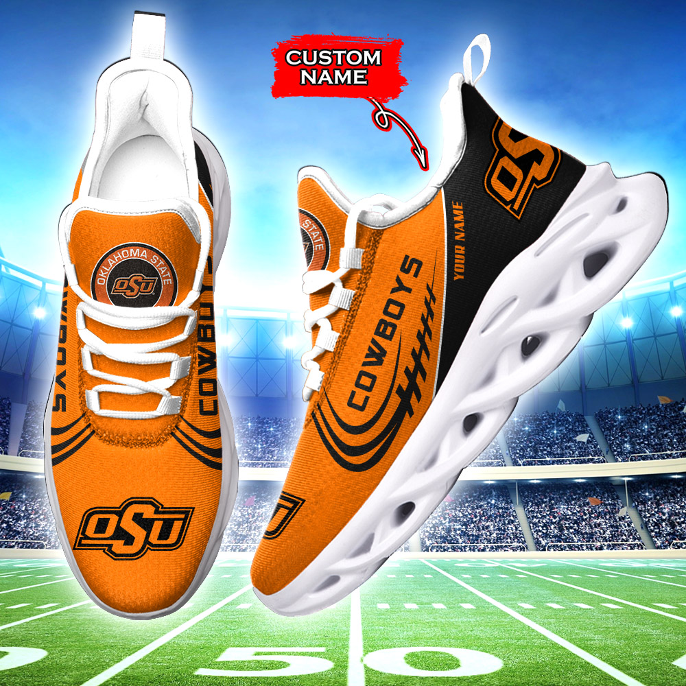 Oklahoma State Cowboys NCAA Max Soul Shoes Sneakers For Men And Women Calebmatthewhans