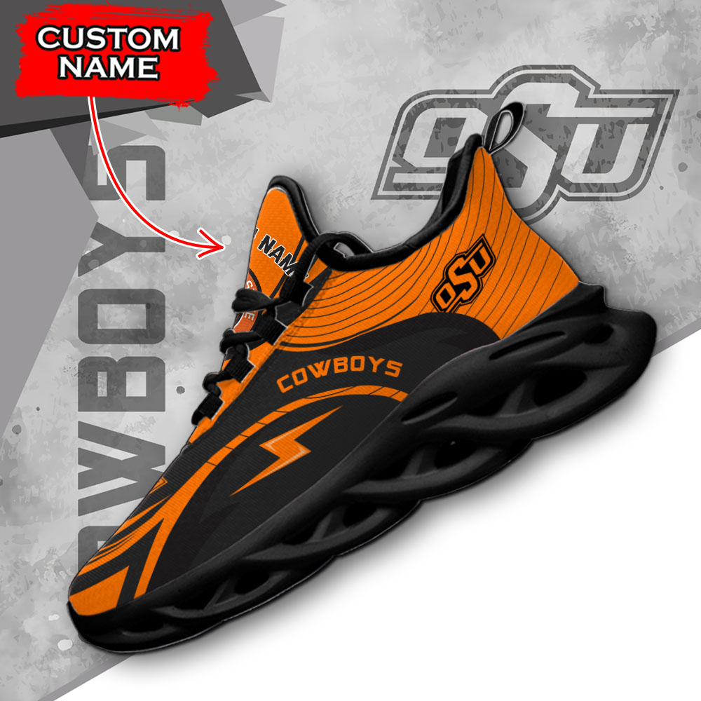 Oklahoma State Cowboys NCAA Max Soul Shoes Sneakers For Men And Women Calebmatthewhans