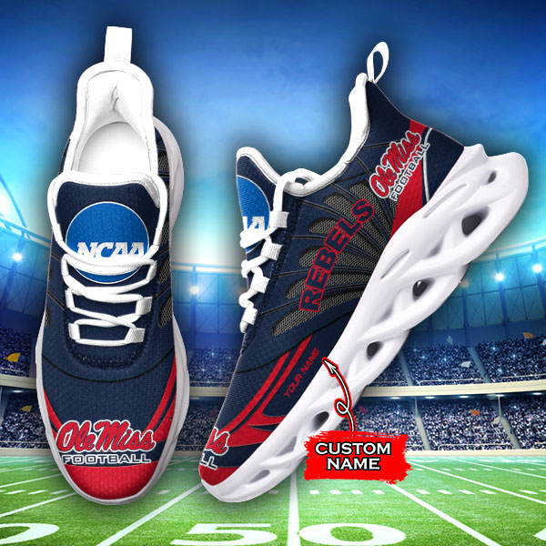 Ole Miss Rebels NCAA Max Soul Shoes Sneakers For Men And Women Calebmatthewhans