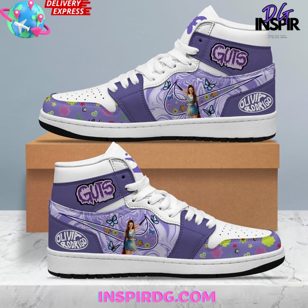 Olivia Rodrigo AJ1 High Sneakers Shoes For Men And Women Calebmatthewhans