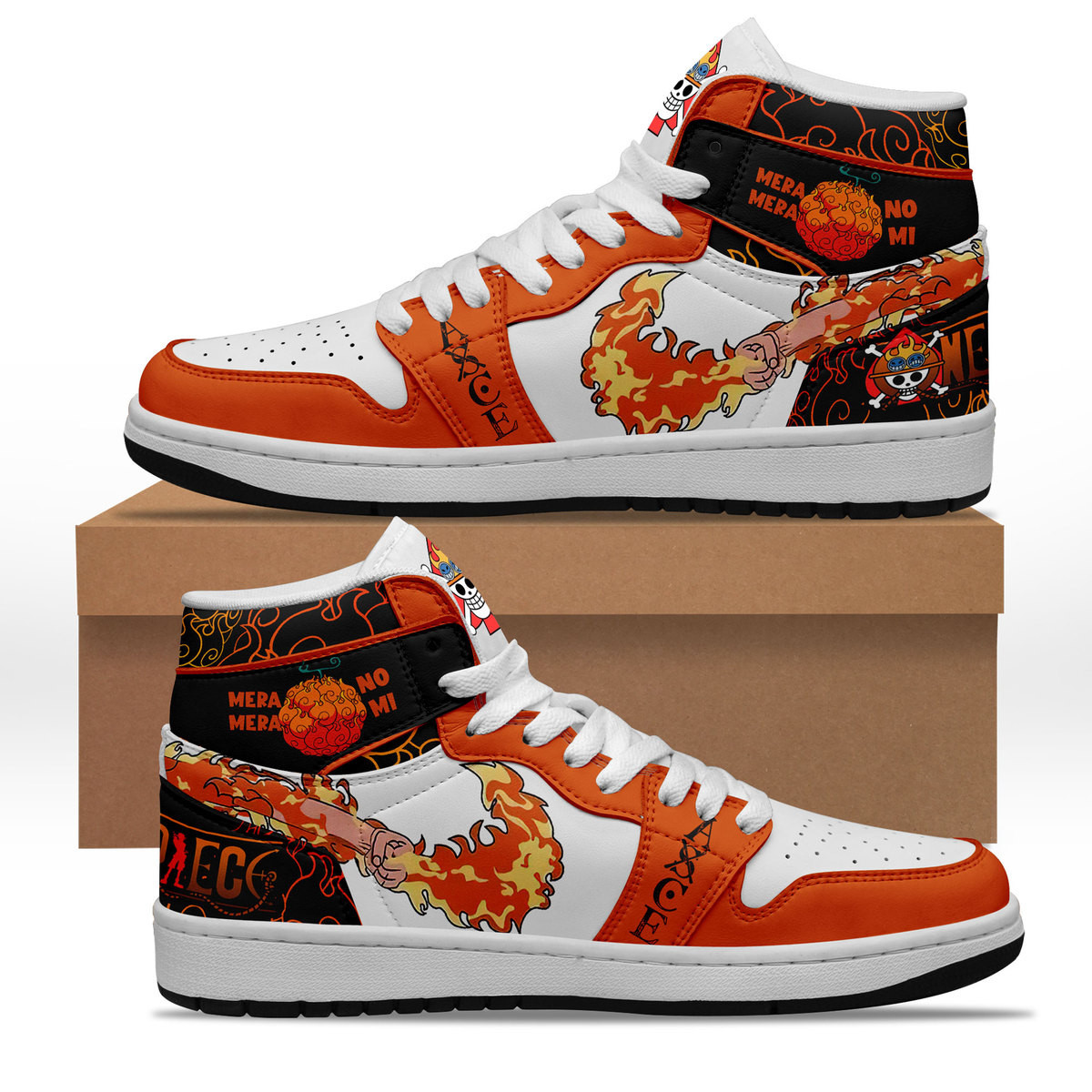 One Piece AJ1 High Sneakers Shoes For Men And Women Calebmatthewhans