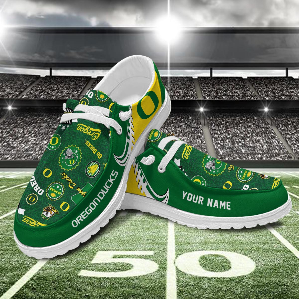 Oregon Ducks Hey Dude Shoes For Men And Women Calebmatthewhans