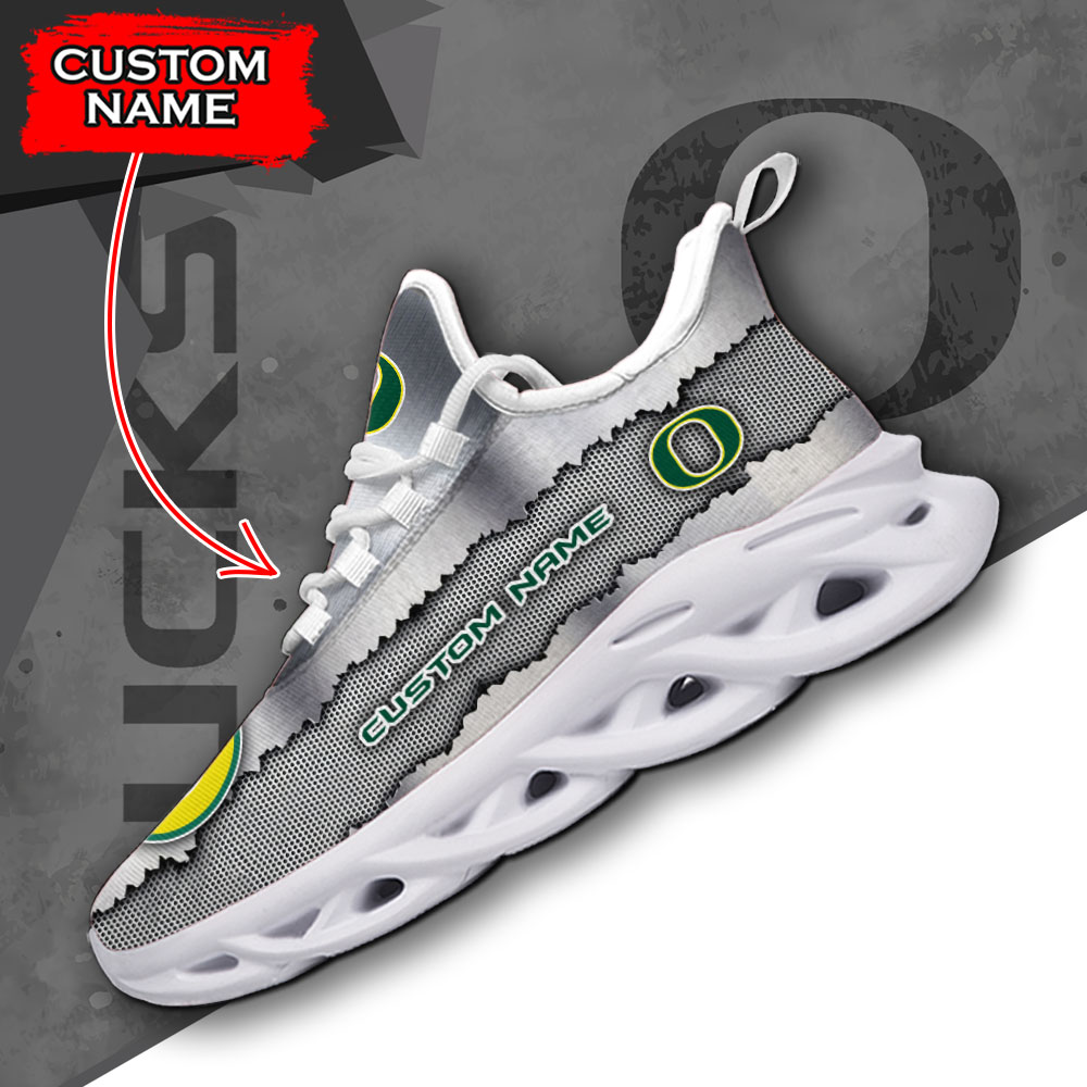Oregon Ducks NCAA Max Soul Shoes Sneakers For Men And Women Calebmatthewhans