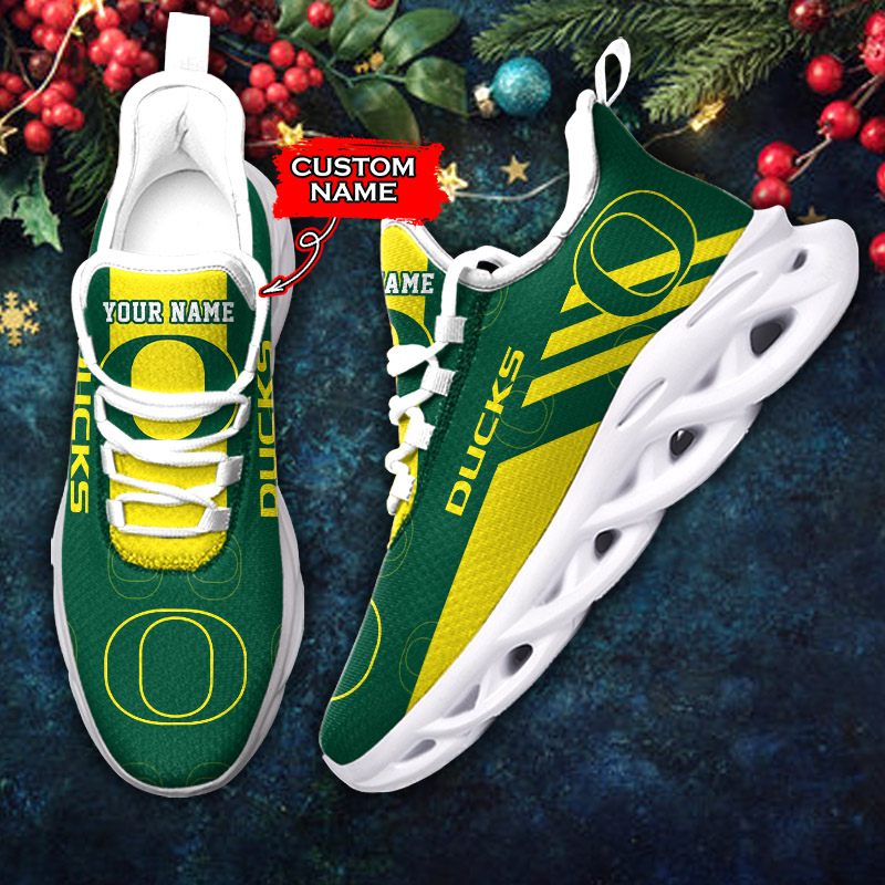Oregon Ducks NCAA Max Soul Shoes Sneakers For Men And Women Calebmatthewhans