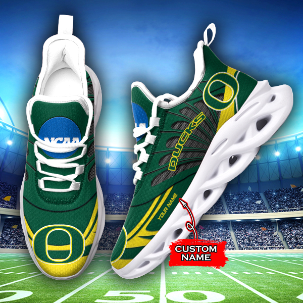 Oregon Ducks NCAA Max Soul Shoes Sneakers For Men And Women Calebmatthewhans