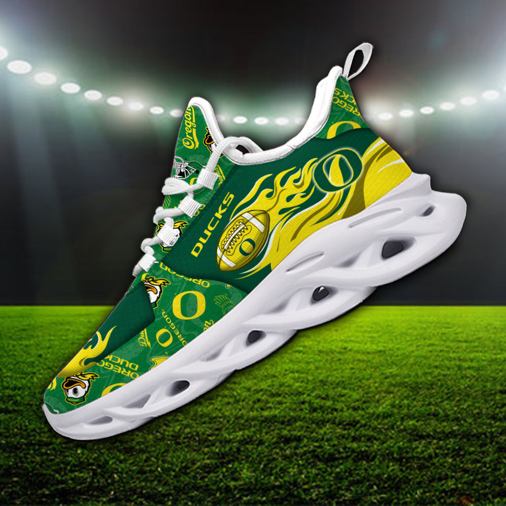Oregon Ducks NCAA Max Soul Shoes Sneakers For Men And Women Calebmatthewhans