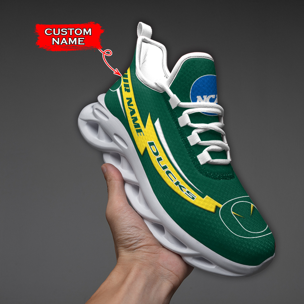 Oregon Ducks NCAA Max Soul Shoes Sneakers For Men And Women Calebmatthewhans