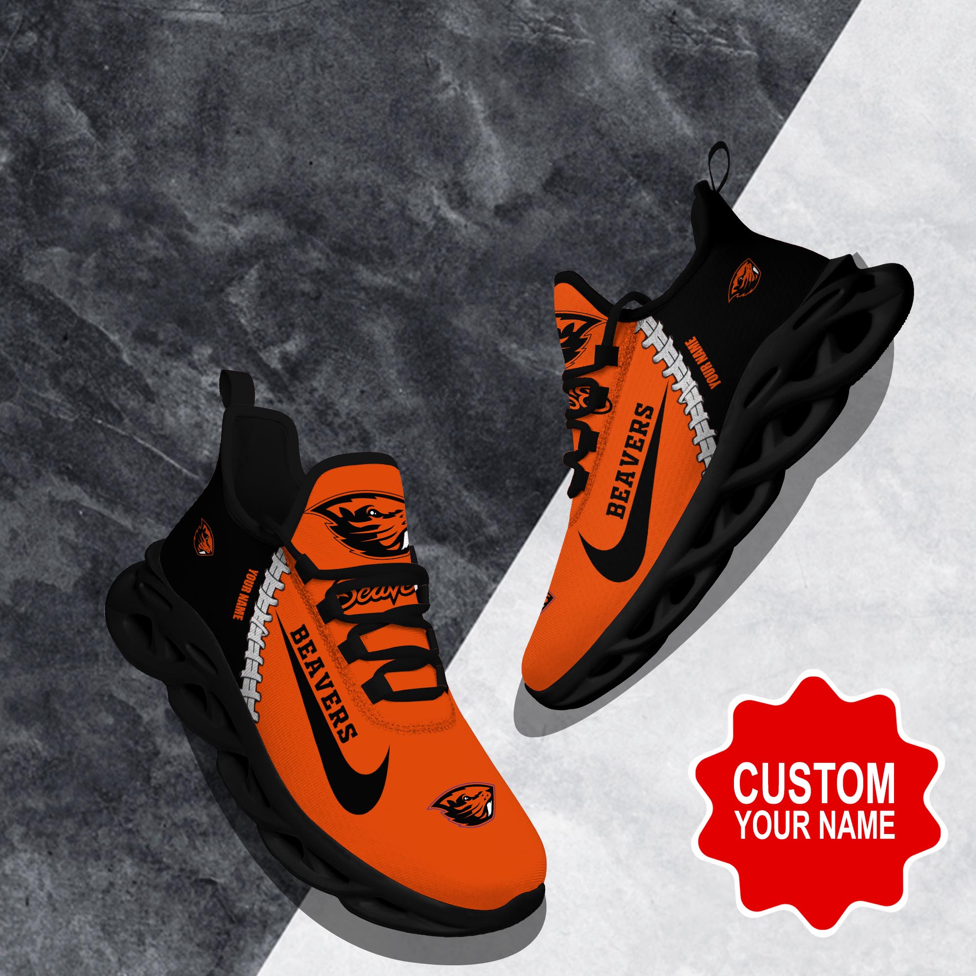 Oregon State Beavers Max Soul Shoes Sneakers For Men And Women Calebmatthewhans