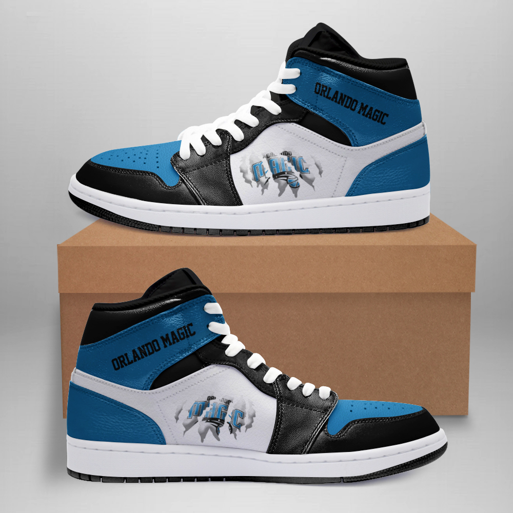 Orlando Magic AJ1 High Sneakers Shoes For Men And Women Calebmatthewhans