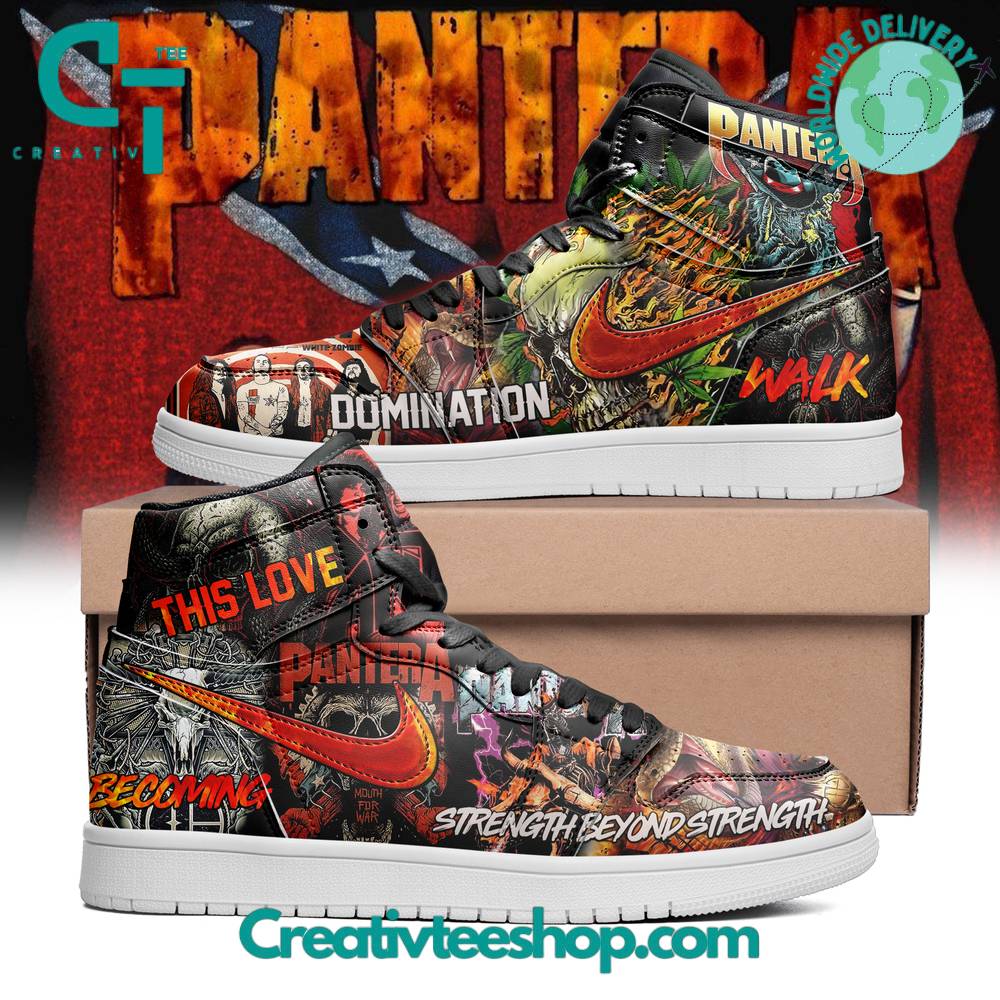 Pantera AJ1 High Sneakers Shoes For Men And Women Calebmatthewhans