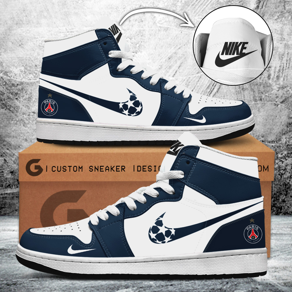 Paris Saint – Germain AJ1 High Sneakers Shoes For Men And Women Calebmatthewhans