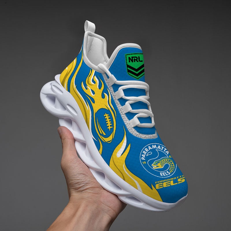 Parramatta Eels Max Soul Shoes Sneakers For Men And Women Calebmatthewhans